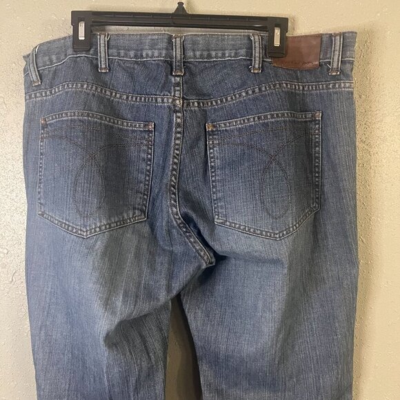 Calvin Klein Jeans 36 Bootcut Medium Wash Straight Leg Women's - Picture 7 of 11